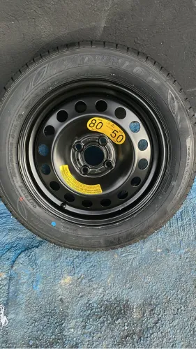 Estepe 185/60/15 polo tracker novo sem uso