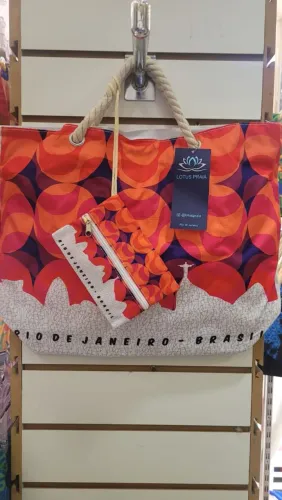 Bolsa de praia com necessaire Ipanema