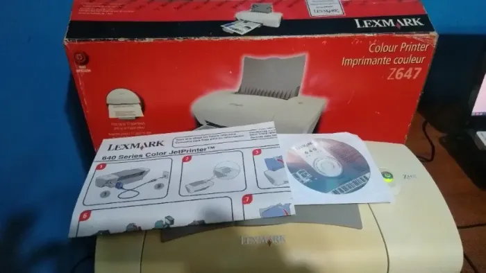 Impressora Lexmark Z647 Na Caixa (Ligando Perfeitamente)