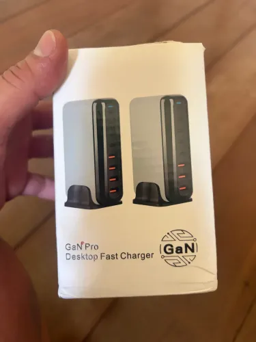 Carregador de Mesa GaN3 320w - 8 entradas