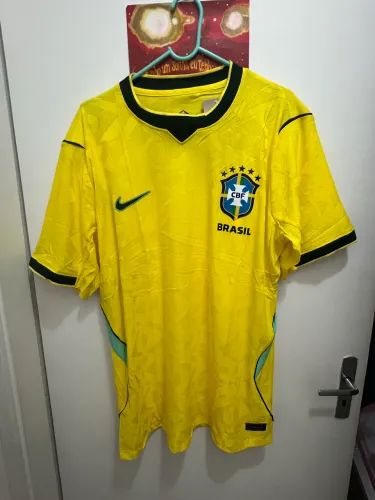 Camisa Brasil 2026 modelo jogador
