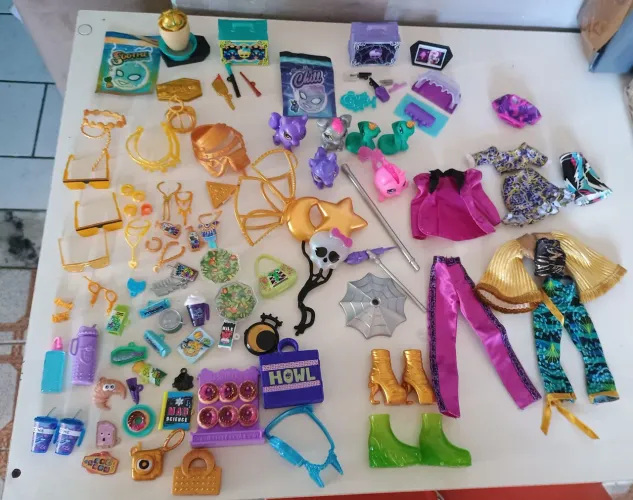 Lote Acessórios Monster High G3