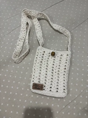 Bolsa em crochê- Mimosa