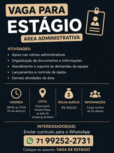 Vagas de emprego 