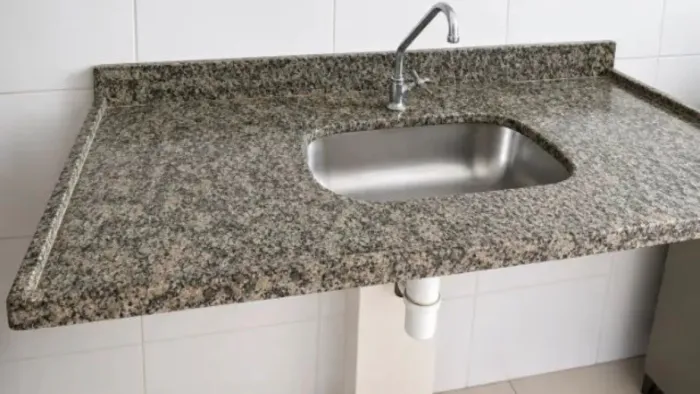 Bancada de Granito 1,20m Completa com Cuba Inox - aceito propostas