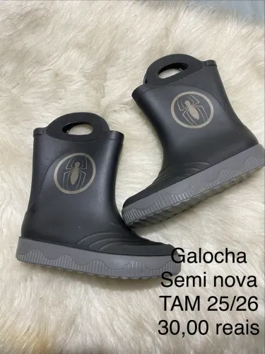 Galocha homem aranha
