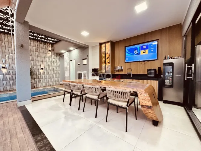 Casa em Senador Canedo- Elegância, conforto e lazer em um só lugar.