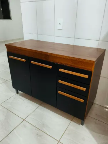 Balcão de cozinha 3 portas / 2 gavetas