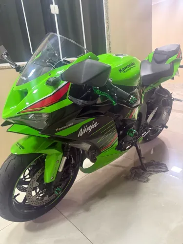 Kawasaki Ninja Zx-6R Toda Esportiva