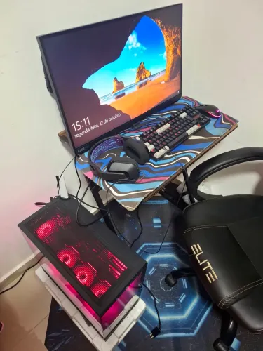 PC Gamer - Monitor 27" IPS ( garantia até 2029) + AMD Ryzen 5/ 16GB - 2 meses de uso.