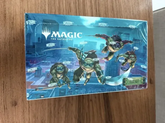 Magic Teenage Mutant Ninja Turtles TMNT Play Booster Box 30 boosters lacrada