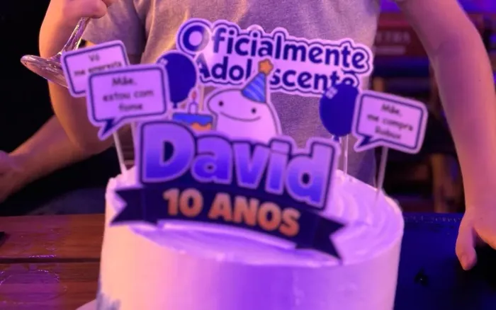 Topo de bolo simples