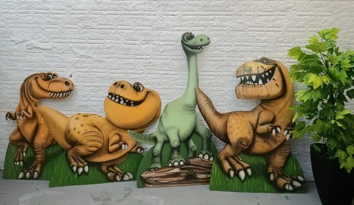 Painel MDF dinossauros