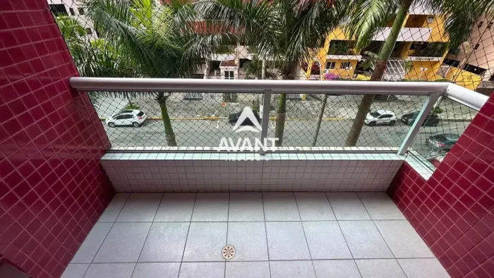 [610-51725] Aluguel Apartamento 2 Quartos no Canto do Forte Praia Grande
