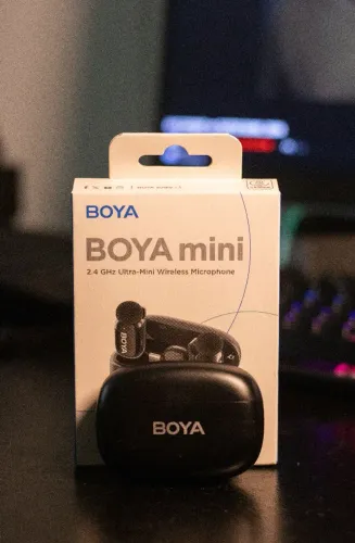 Microfone BOYA Mini Lapela