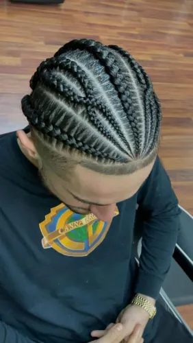 Tranças nago masculino 