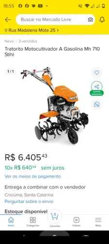 Tratorito sthil novo 