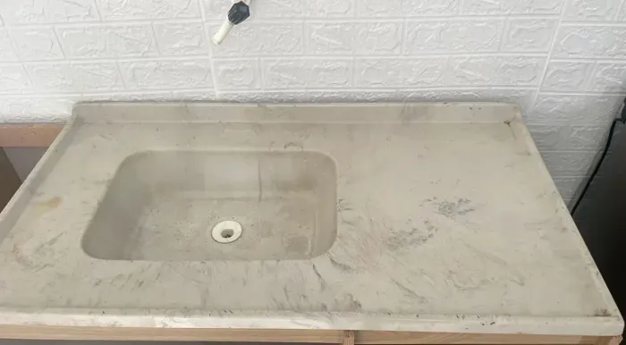 pia de mármore 1m 20cm