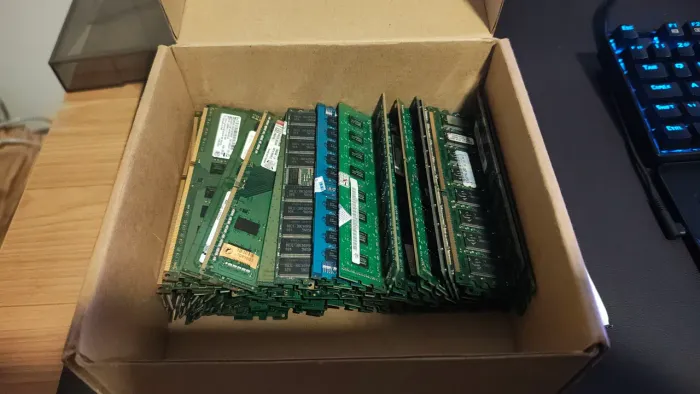 60 pentes de memória RAM vários modelos