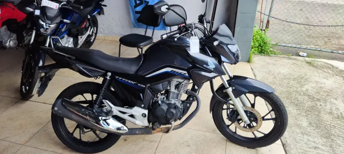 HONDA CG FAN 160 CINZA 2023 Shalon veículos Cariacica