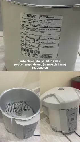 auto clave labelle 8 litros 110V