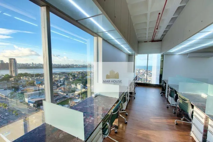 Sala para alugar, 147 m² por R$ 25.025,00/mês - Pina - Recife/PE