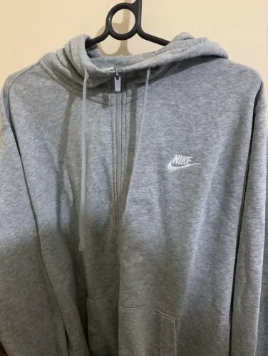 Nike Club Cinza Hoodie