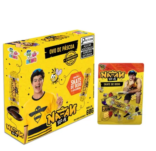 Ovo de Páscoa ao Leite Natan por Aí 80g