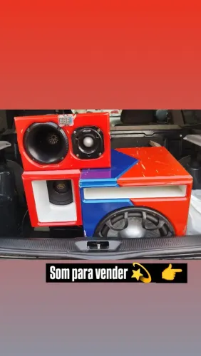 Caixa trio sub 12 p