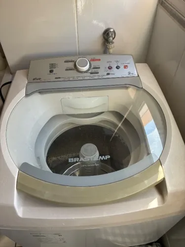 Máquina de lavar 9kg Brastemp