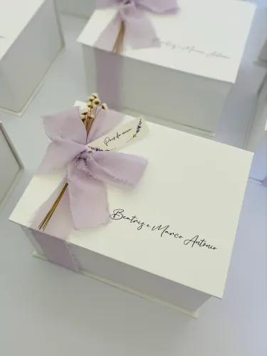 Caixa para padrinhos de casamento