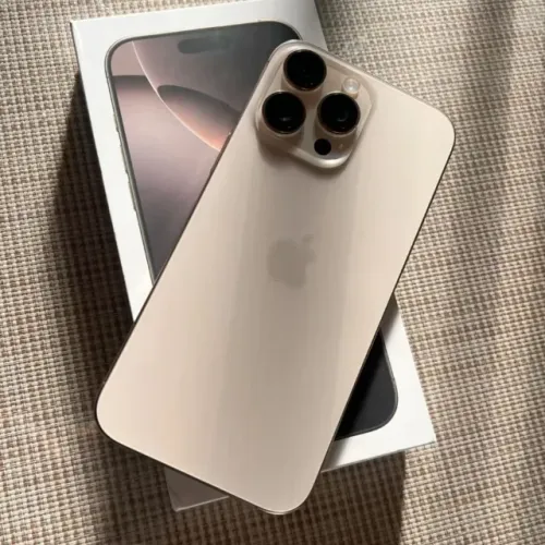 IPhone 16 Pro Max Apple (256GB) Titânio DESERT