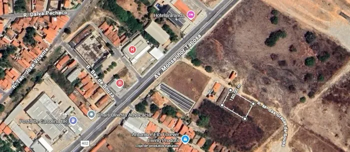 TERRENO 1.050 M² NA AVENIDA PRINCIPAL