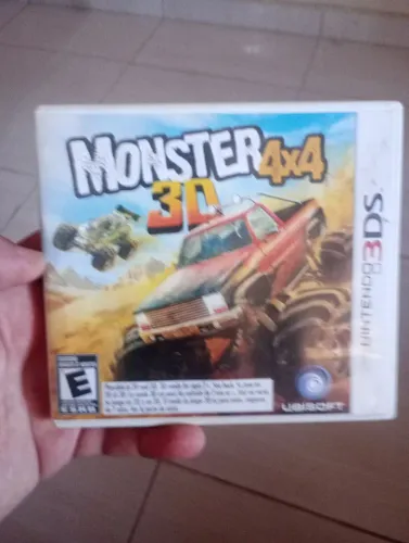 Monster 4x4 3D - jogo de 3DS americano original