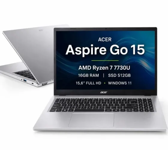 Notebook Acer asipire go 512gb - 16 SEMI NOVO