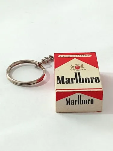 Chaveiro Marlboro Anos 80 - Bifacial