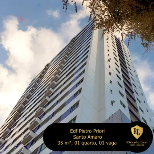 Alugo Apartamento Mobiliado em Santo Amaro R$ 3.100,00 35 m², 01 quarto
