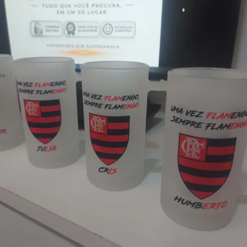 Caneca de chopp personalizada Flamengo