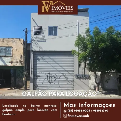 Aluga-se galpao no Montese!