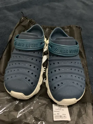 Crocs de pesca Mar Negro Azul Marinho - 35