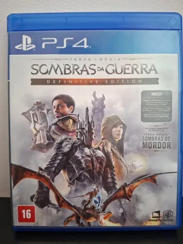 Sombras da guerra definitive edition ps4