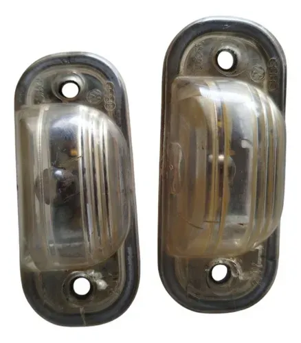 Par Luz De Placa Vw Gol Parati Voyage Quadrado 1987 1997