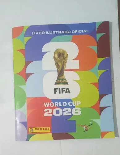 4 Albuns da copa 2026 capa mole