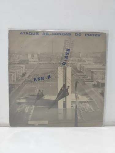 LP Disco Vinil Stuhlzapfchen Von N & BSB. H - Ataque Às Hordas Do Poder (1986)
