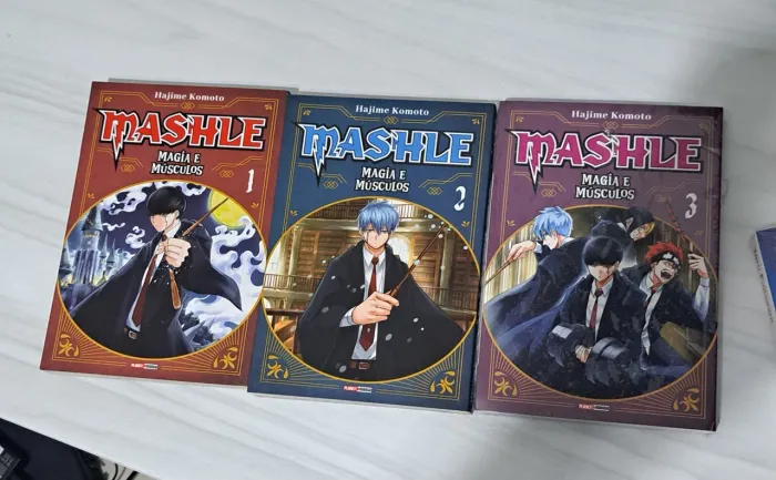 Mangá Mashle 1 ao 3