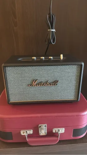 Caixa De Som Bluetooth Marshall Acton III - Nova Na Caixa