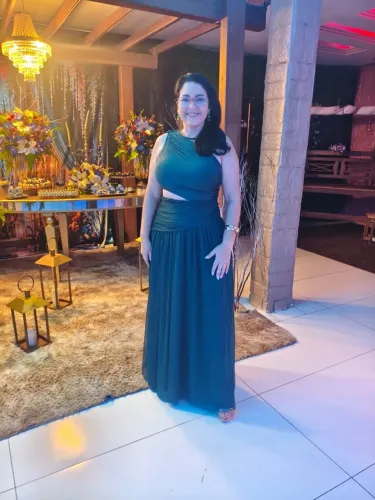 Vestido verde madrinha casamento festa de 15 anos