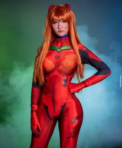 Macacão da Asuka cosplay