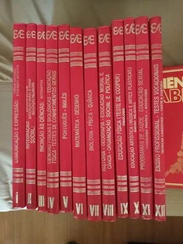 Nova enciclopédia ilustrada 12 volumes