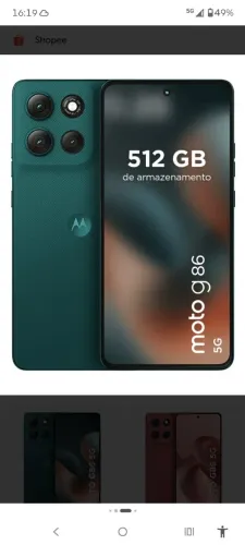 Moto G86 522gb 12 ram ( novo)
